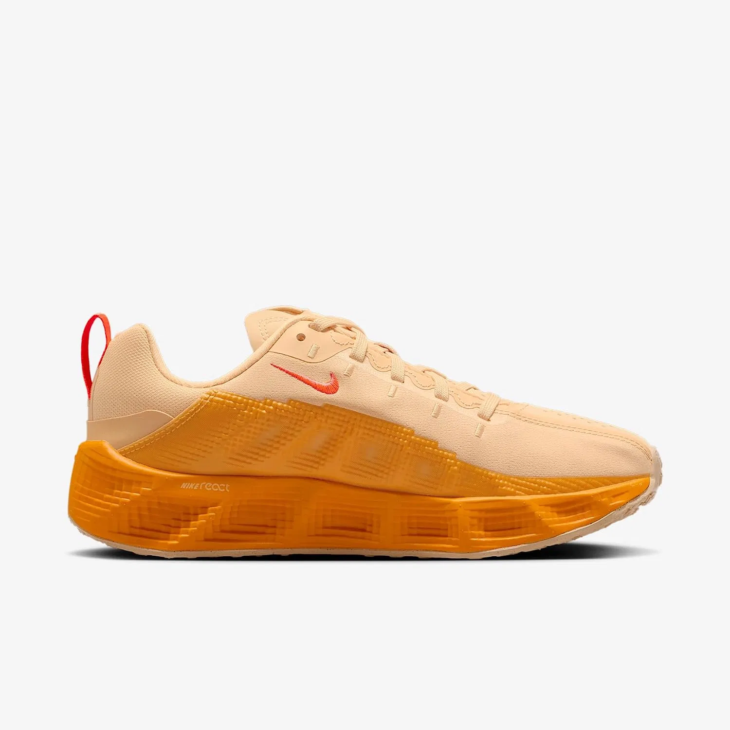Детские кроссовки для мальчиков с шнуровкой Nike Ava Rover, Celestial Gold/Celestial Gold/Bright Crimson/Bright Crimson — фото 3