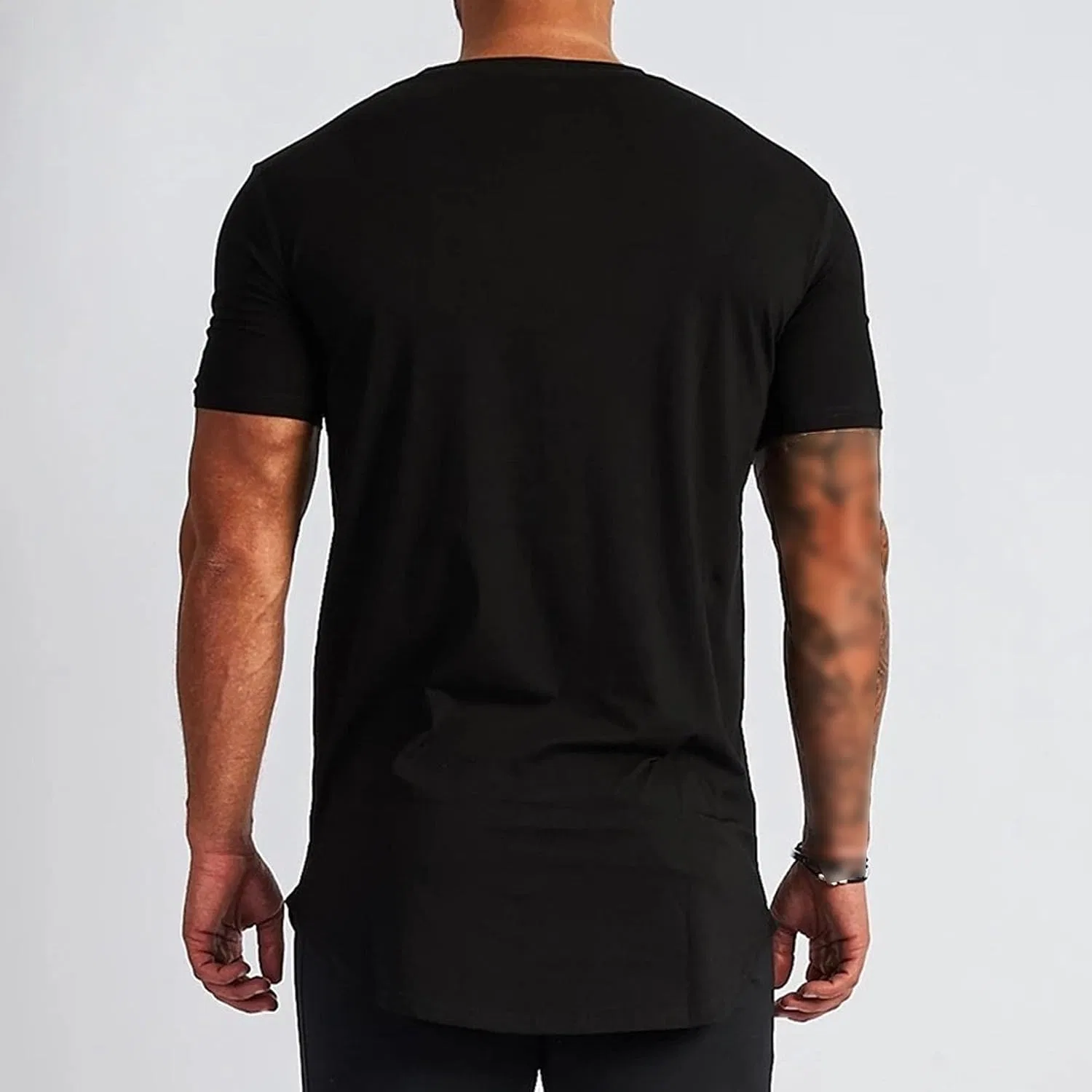 Мужская дышащая футболка Athletic Tee, Black — фото 4