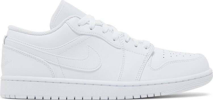 

Кроссовки Air Jordan 1 Low Triple White 2022, белый