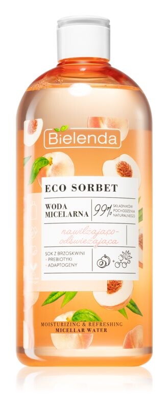 

Увлажняющая мицеллярная вода Bielenda Eco Sorbet Peach