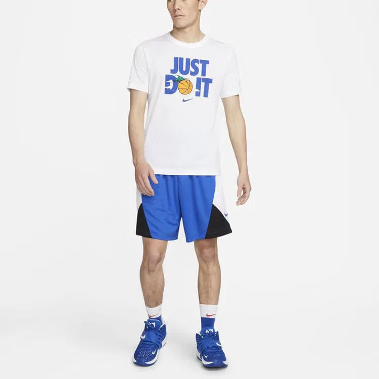 Футболка с принтом Just Do It Nike, разноцветный — фото 3