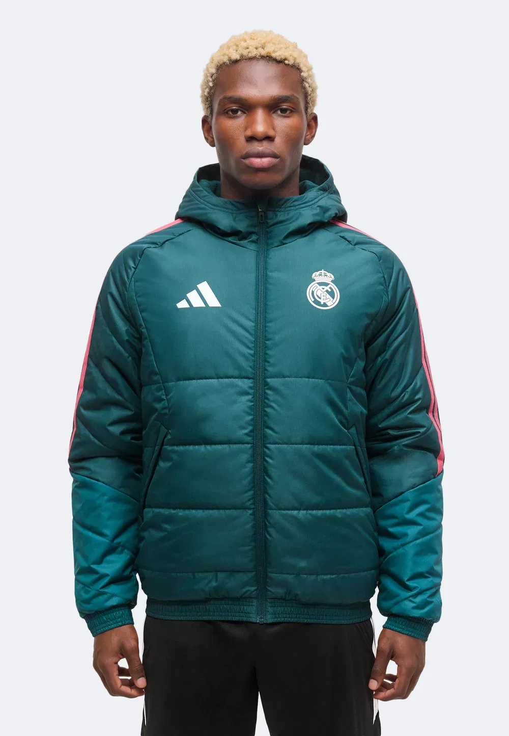 Куртка Real Madrid Tiro26 - клубная одежда Adidas Performance, Aurora Ivy/Wild Pink