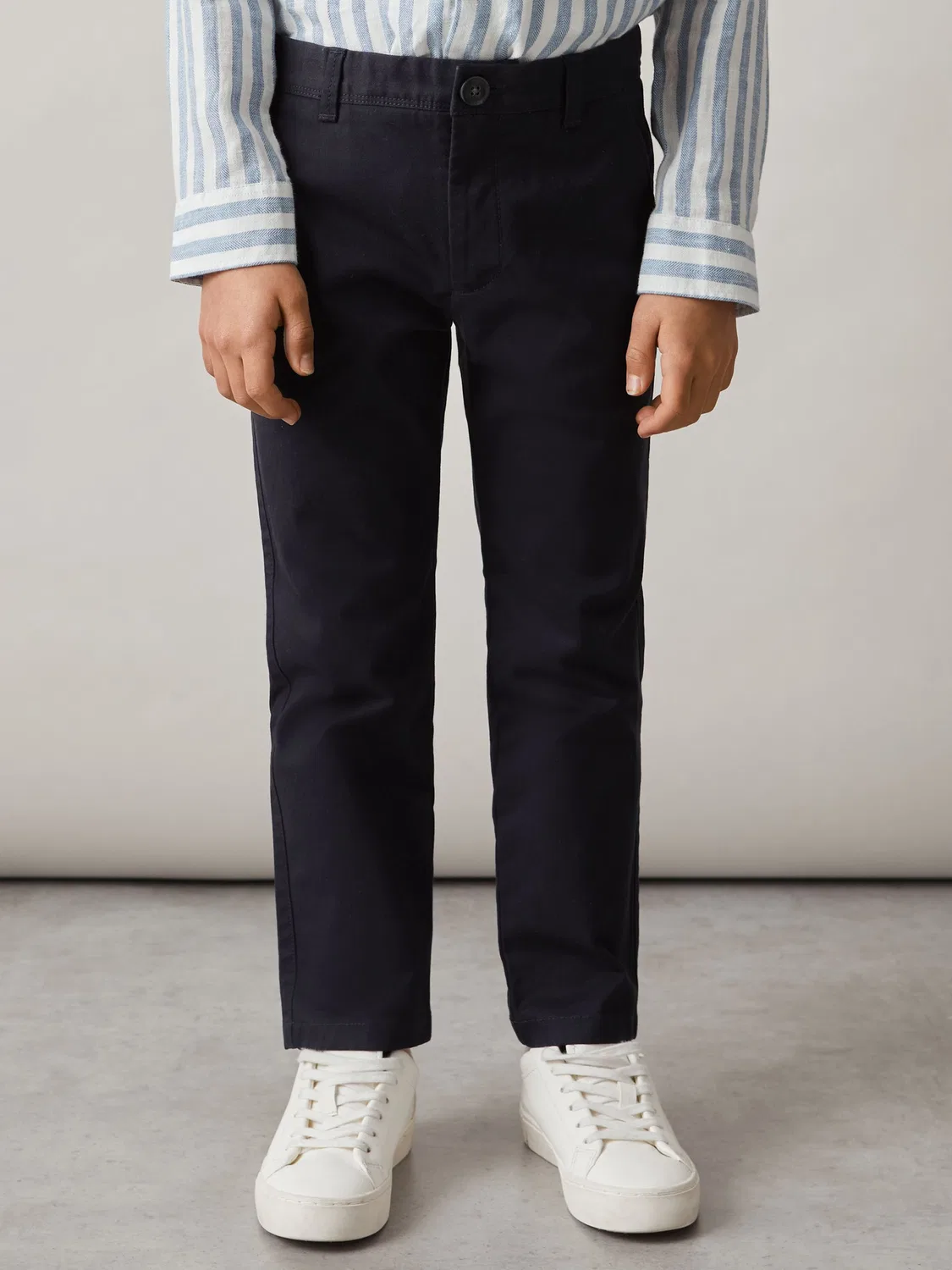 Чиносы slim-fit Pitch Reiss, Navy