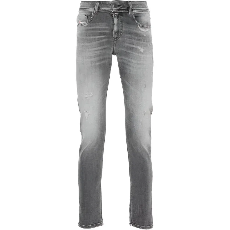 Джинсы Distressed, 1979 Sleenker, DIESEL, Gray