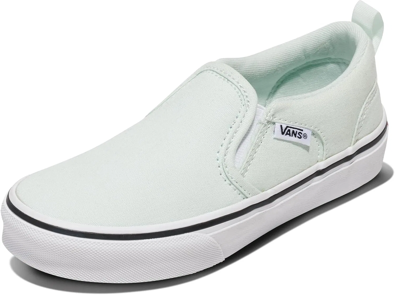 Детские кеды для девочек Slip-on Vans, Canvas Hint Mint