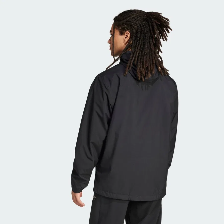 Куртка-три в одном с капюшоном TERREX Multi Essentials Three-In-One adidas, Черный — фото 2