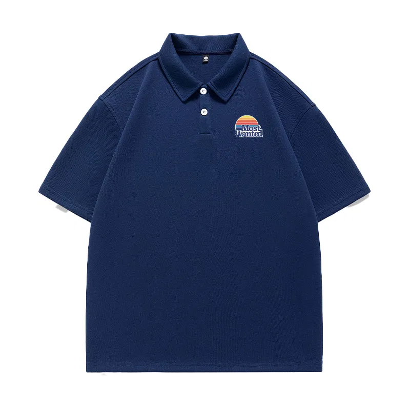 Детское поло Unisex Thin MostwantedLab, Denim Blue
