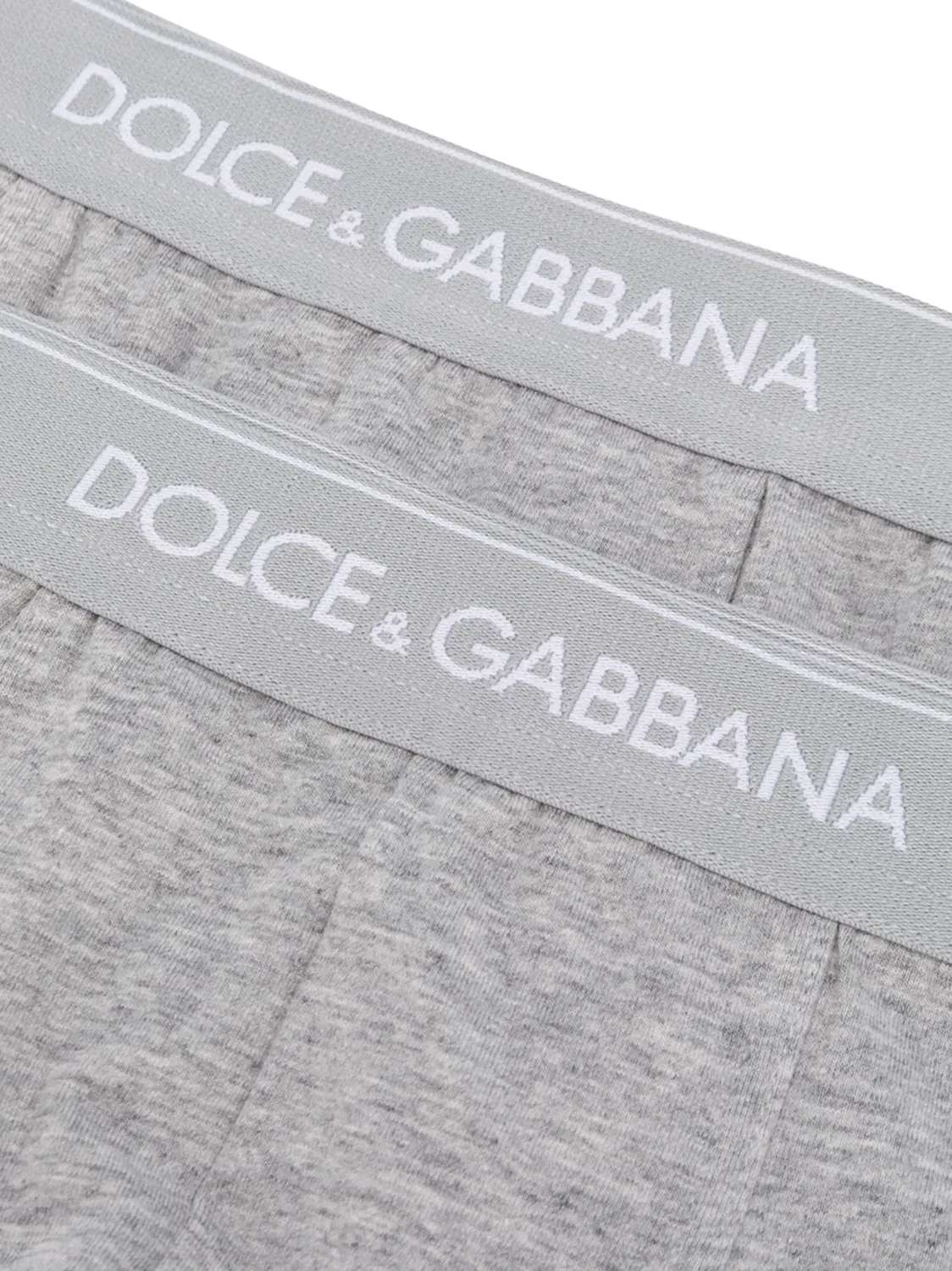 Dolce & Gabbana Боксеры с логотипом на поясе (упаковка из двух) — фото 4