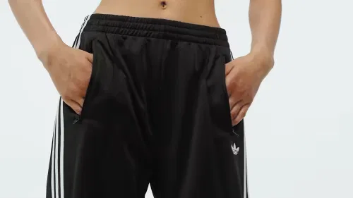 Женские спортивные брюки свободного кроя Firebird Loose Track Pants Adidas Originals, черный/белый — фото 2
