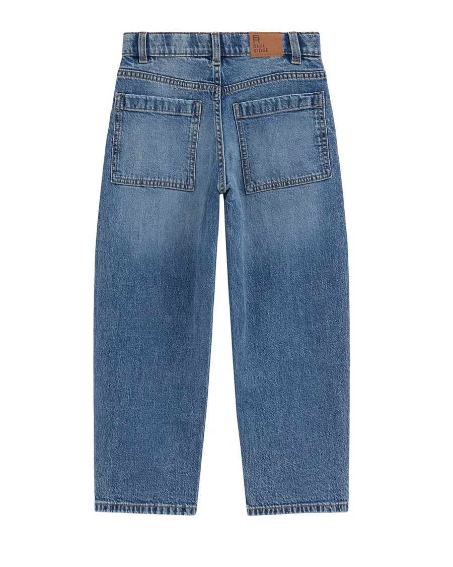 Джинсы WE Fashion Baggy Jeans синего цвета — фото 2