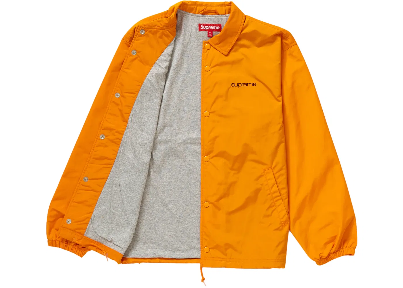 Мужская куртка-тренч Supreme NYC Coaches Jacket Orange — фото 2