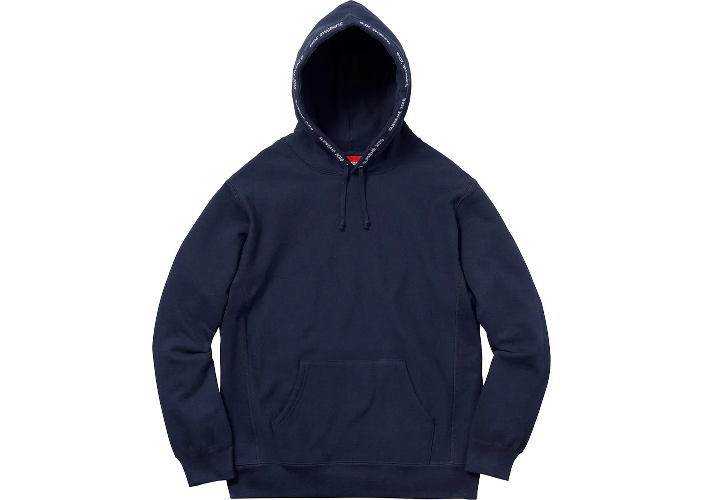 Мужской худи с капюшоном Supreme, Navy