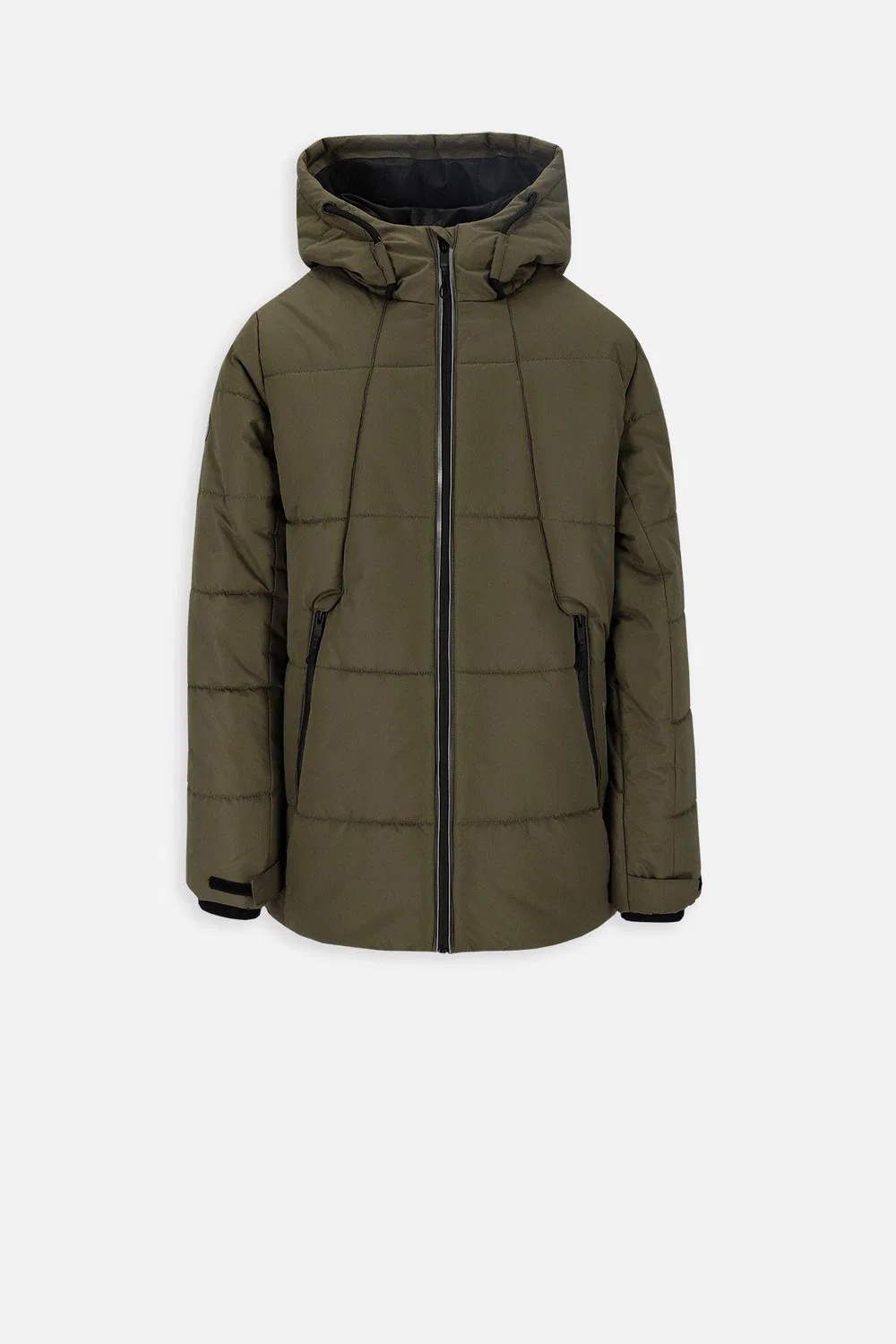 Детская зимняя куртка с капюшоном Madchen Wanderjacke Winterjacke warm ZL3 Lemon Explore, Khaki