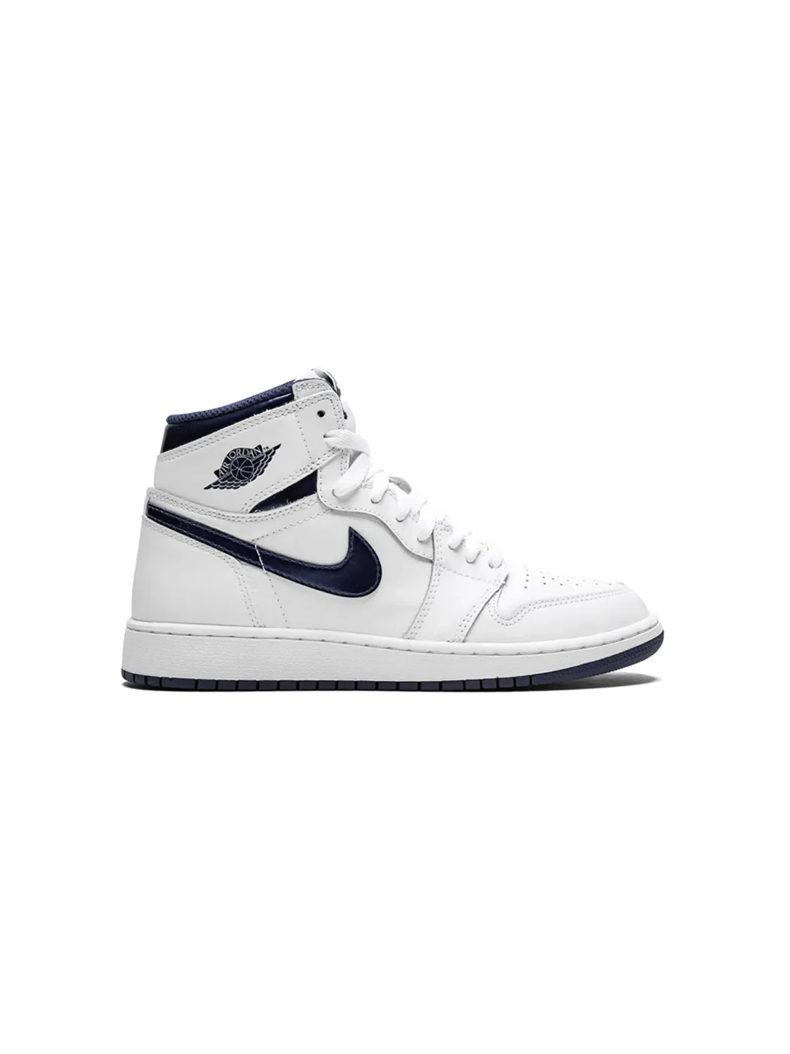 Кроссовки Air Jordan 1 High OG BG, белый