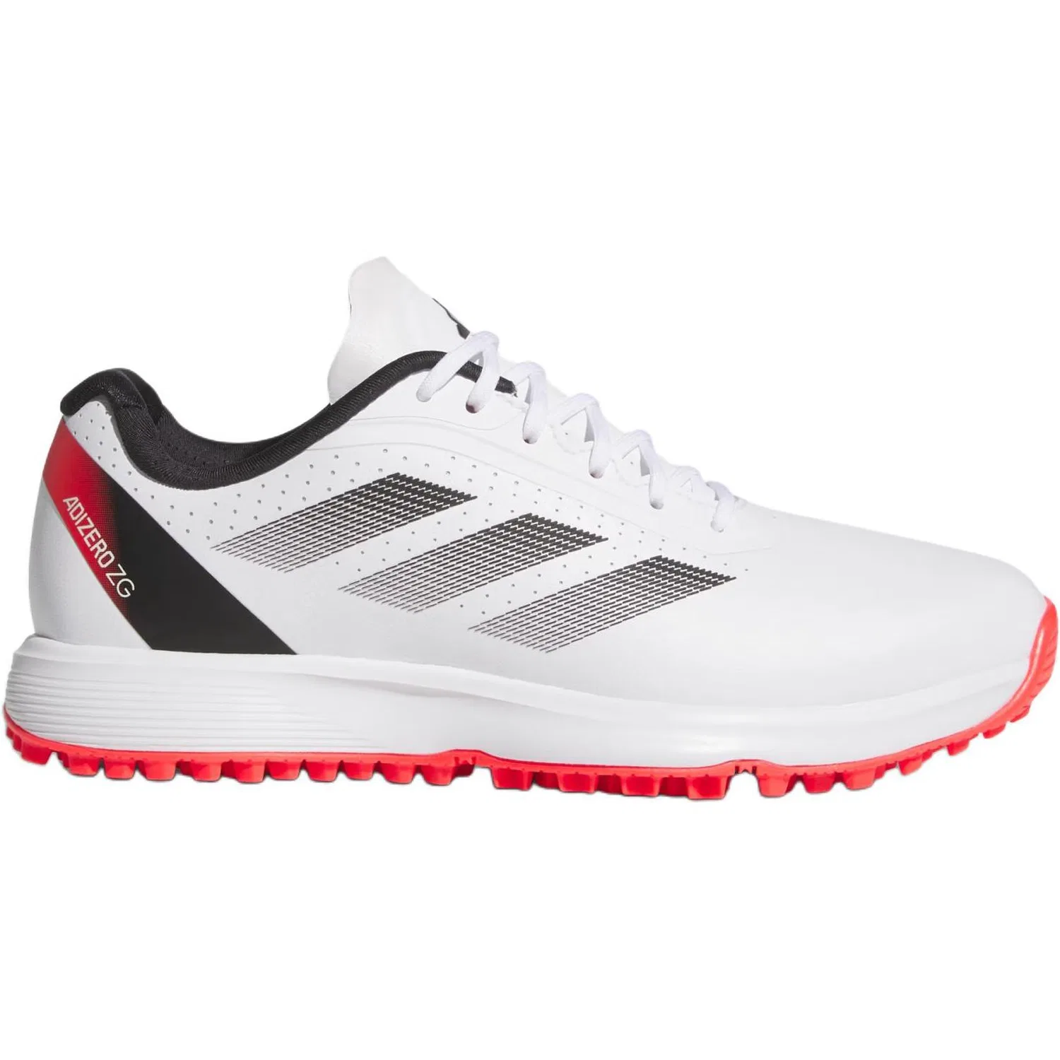 Детские кроссовки для тренировок Adidas Adizero Low top, Cloud White Core Black Clear Red — фото 3