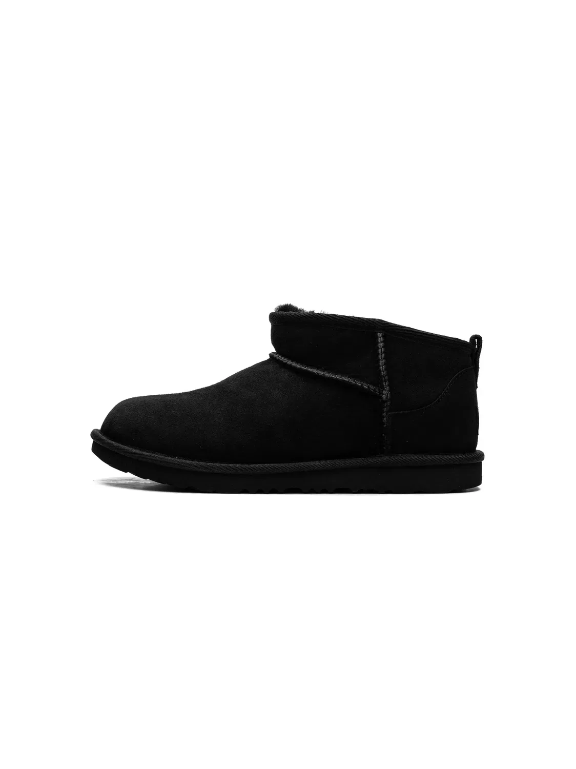 UGG Детские ботинки Classic Ultra Mini черные — фото 2
