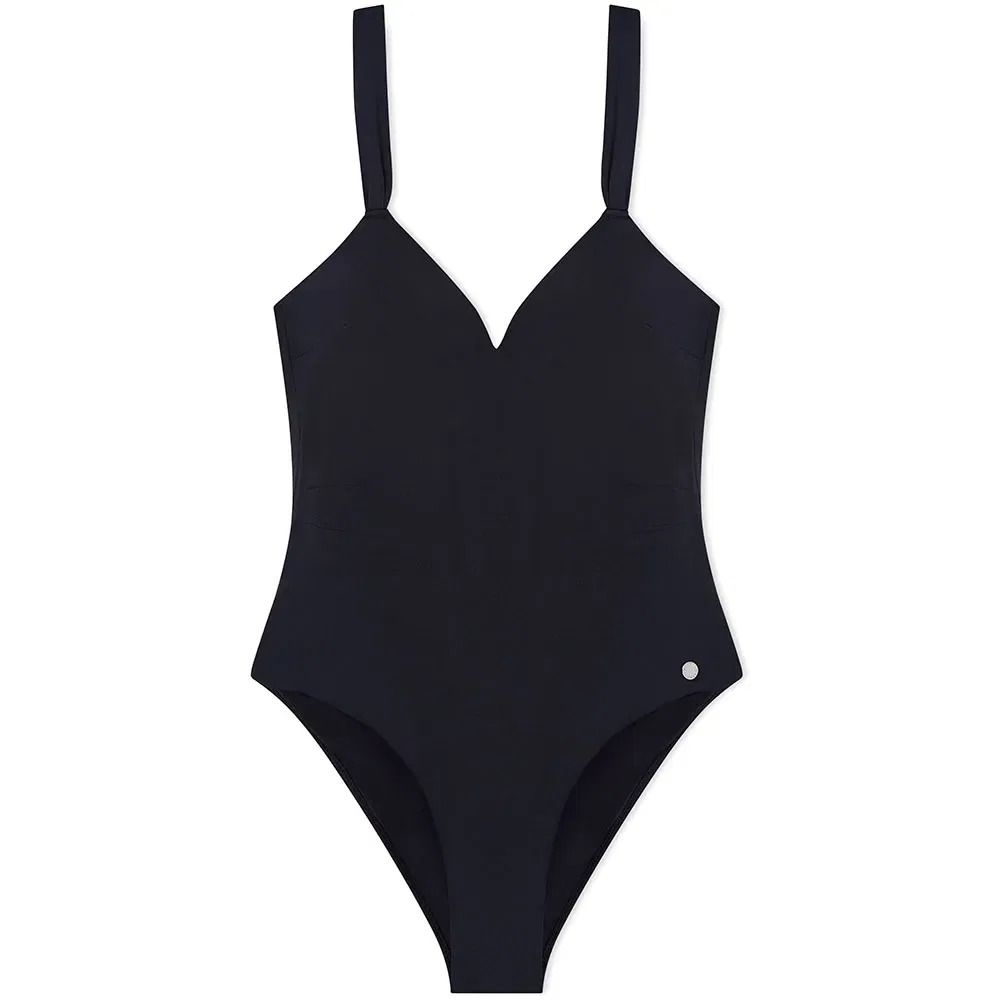 Женский слитный купальник с логотипом Emporio armani, Blue