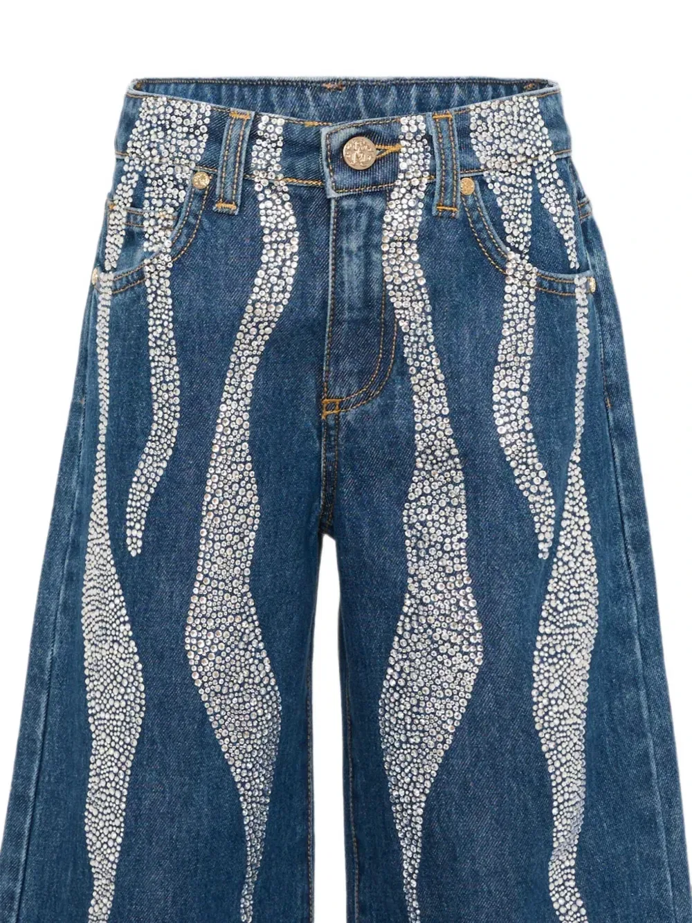 Джинсы Roberto Cavalli Junior, синий — фото 3