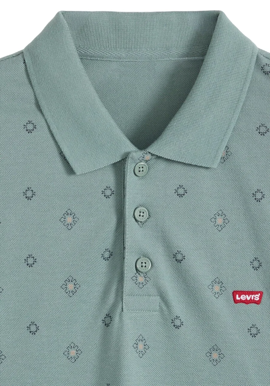 Футболка LEVI'S мятного и темно-зеленого цвета — фото 4