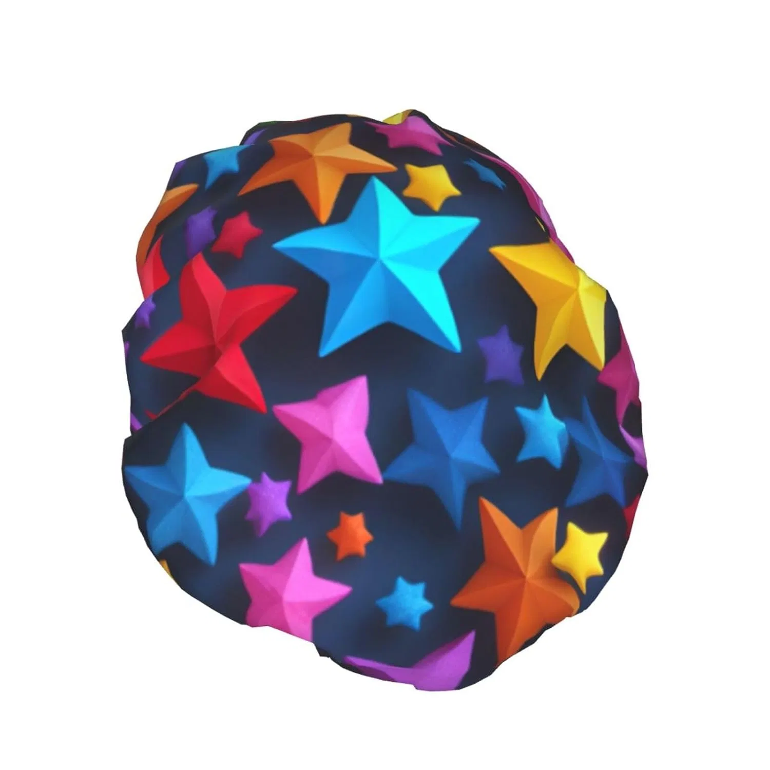 Шапочка для душа с принтом, FJQWKLF, 1 шт, 27 см, Color Stars — фото 2