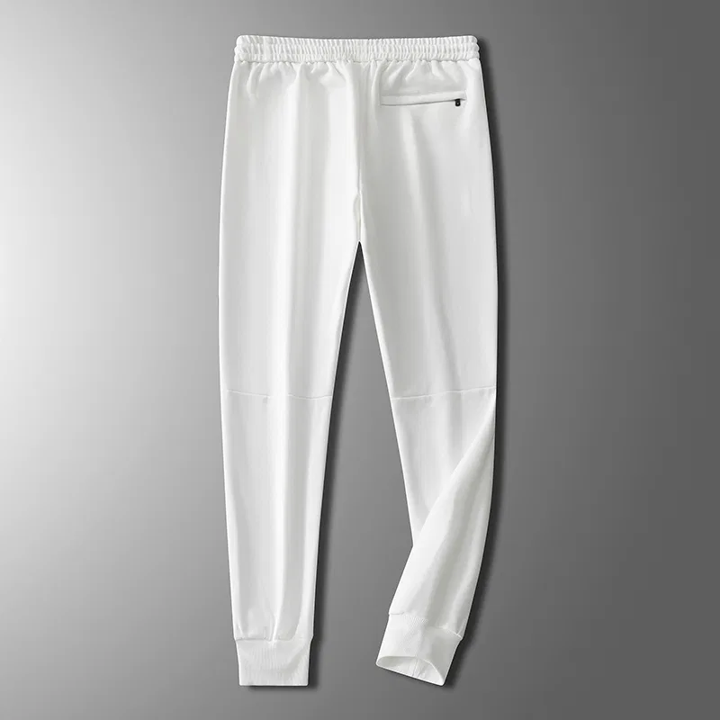 Детские спортивные штаны из футера с утягивающим эффектом Red bean, Light Gray — фото 4