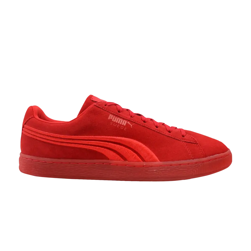

Кроссовки Suede Classic Badge Iced Puma, красный