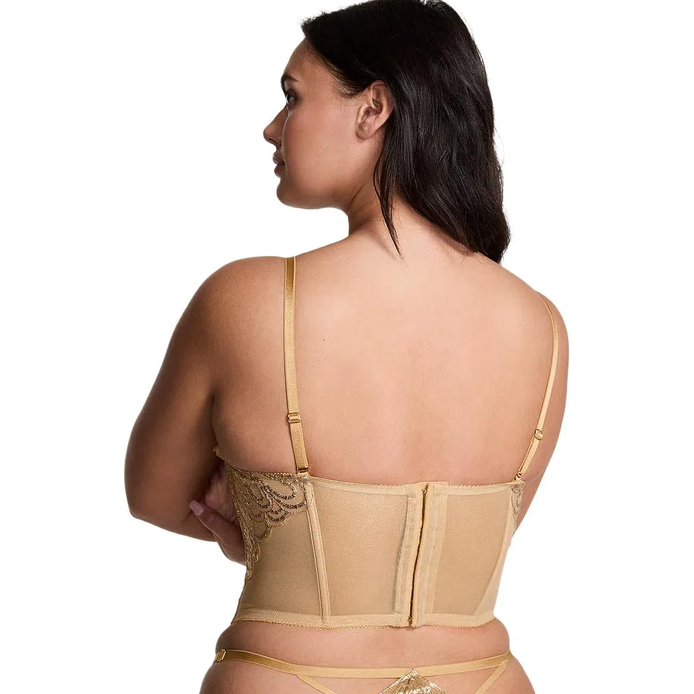 Женское корректирующее белье Victoria's Secret, Gold — фото 3