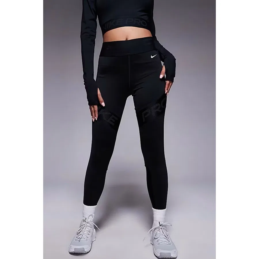 Леггинсы с высокой посадкой 7/8 Pro Sculpt Tigh Fit Nike, Черный