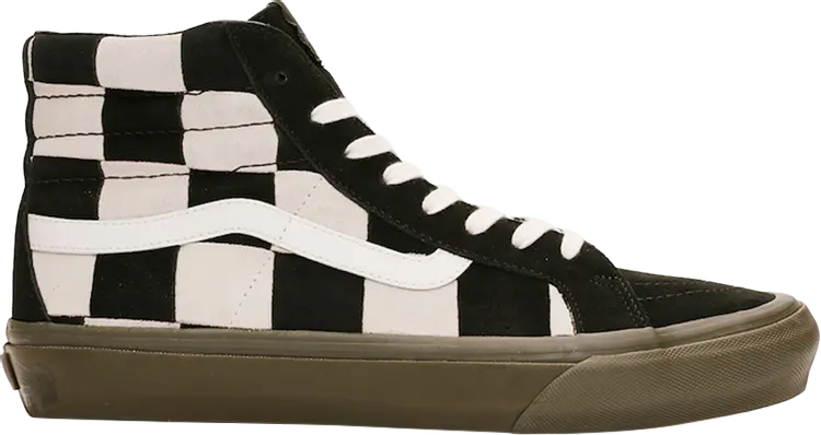 

Кеды Vans Taka Hayashi x Sk8-Hi LX Checkerboard, черный