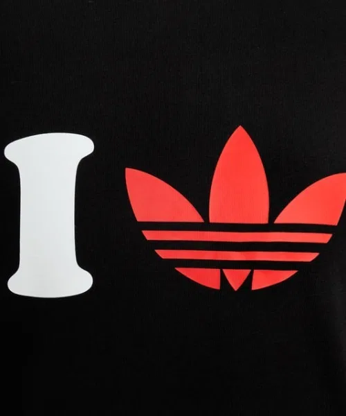 Мужская футболка с коротким рукавом из хлопка Adidas Originals, Black — фото 3