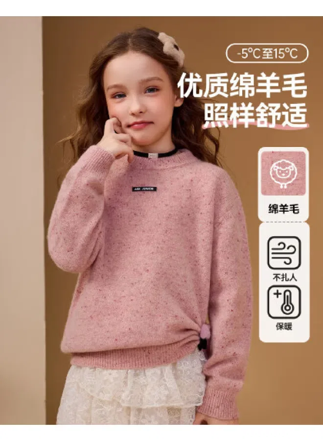 Свитер детский с принтом для девочки Ask Junior