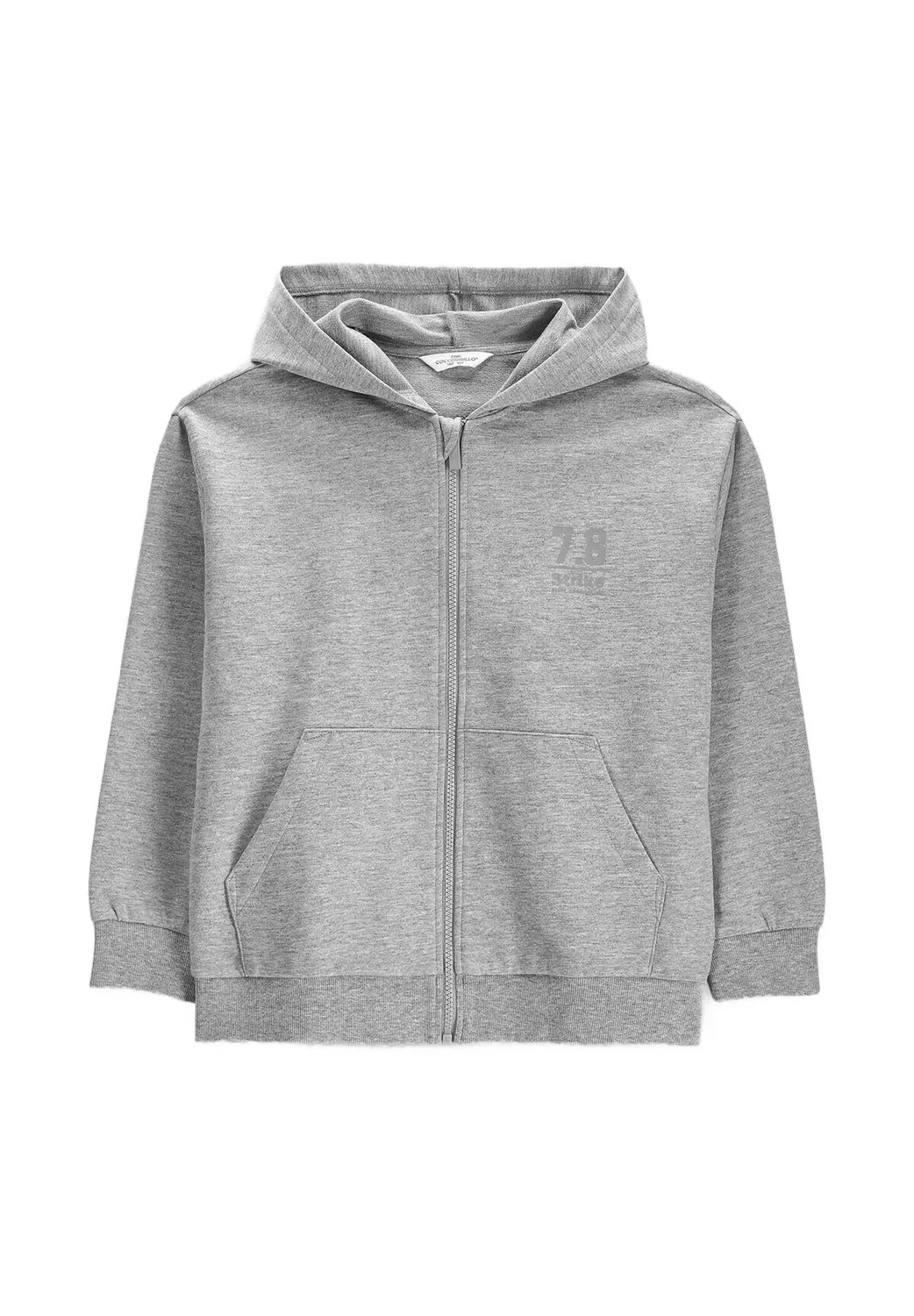 Bluza - толстовка на молнии Coccodrillo, Grey