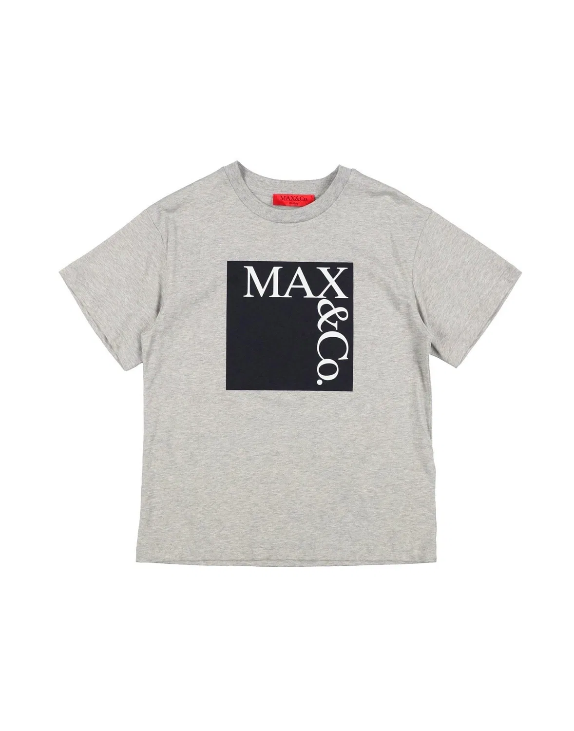Детское футболка для мальчиков с принтом Mini Me Max&Co., серый