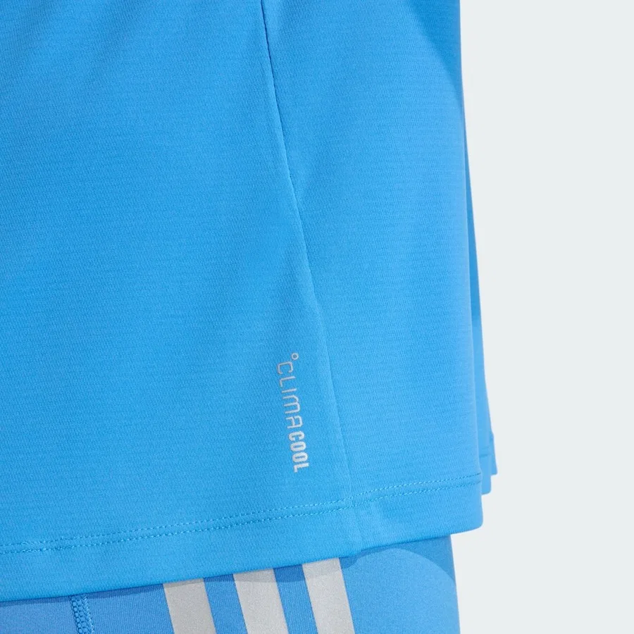 Футболка с коротким рукавом Performance Running Essentials adidas, Черный — фото 4