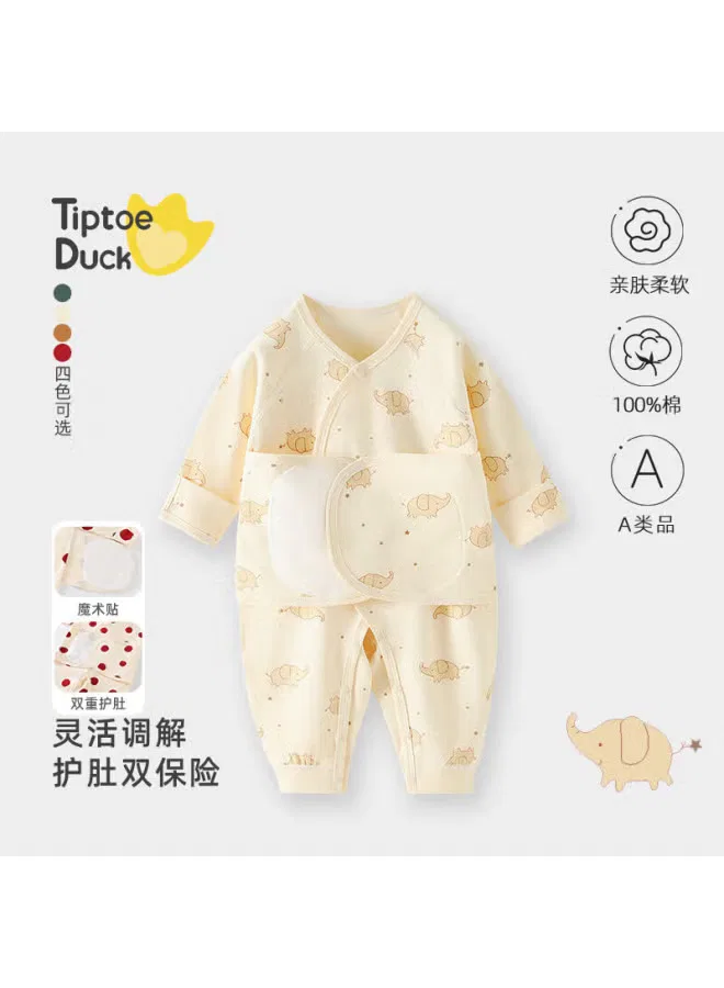Боди-комбинезон для новорожденных с принтом кактуса Qiaojiao duck Tiptoe Duck