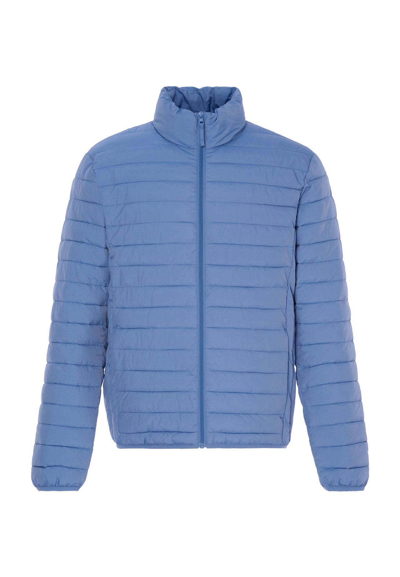 

Стеганая куртка, воротник стойка, мужская GALERIA essentials, цвет 2 Blue 18-3922 Tcx