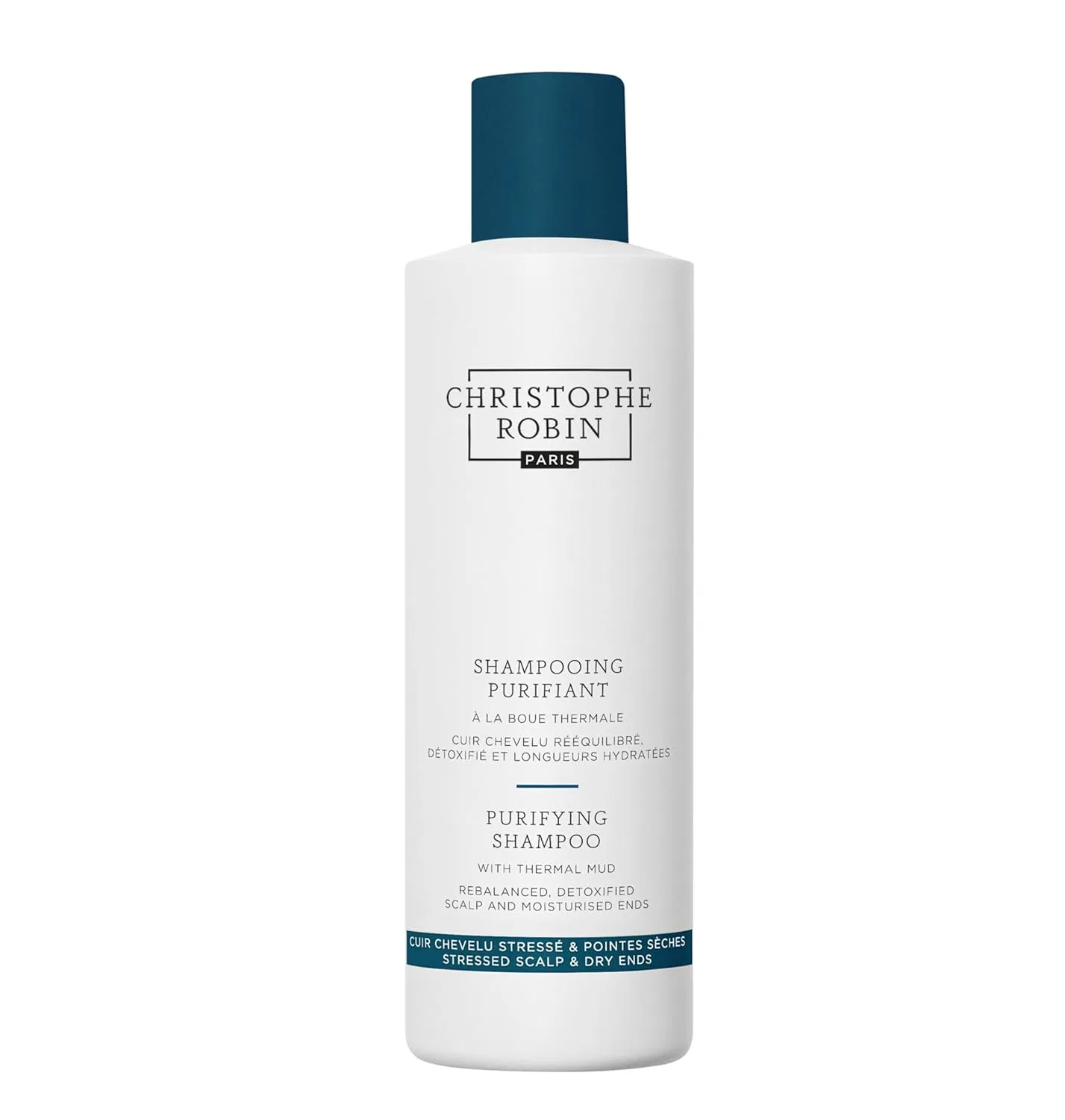 Детокс-шампунь Christophe Robin Purifying с термальной грязью, 250 мл Christophe Robin