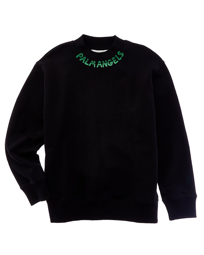 

Свитшот Palm Angels с сезонным логотипом, стандартный, с круглым вырезом, черный