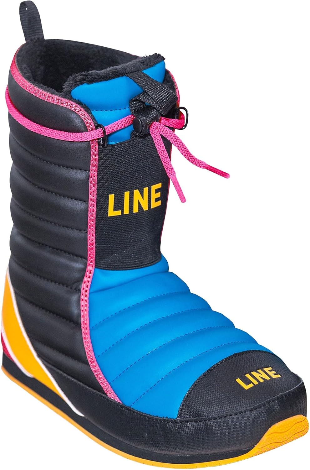 

Ботинки LINE Unisex Adult BOOTIE 2.0, Теплые водостойкие зимние ботинки для отдыха после катания на лыжах с формованной стелькой из пеноматериала и системой шнуровки, Neon