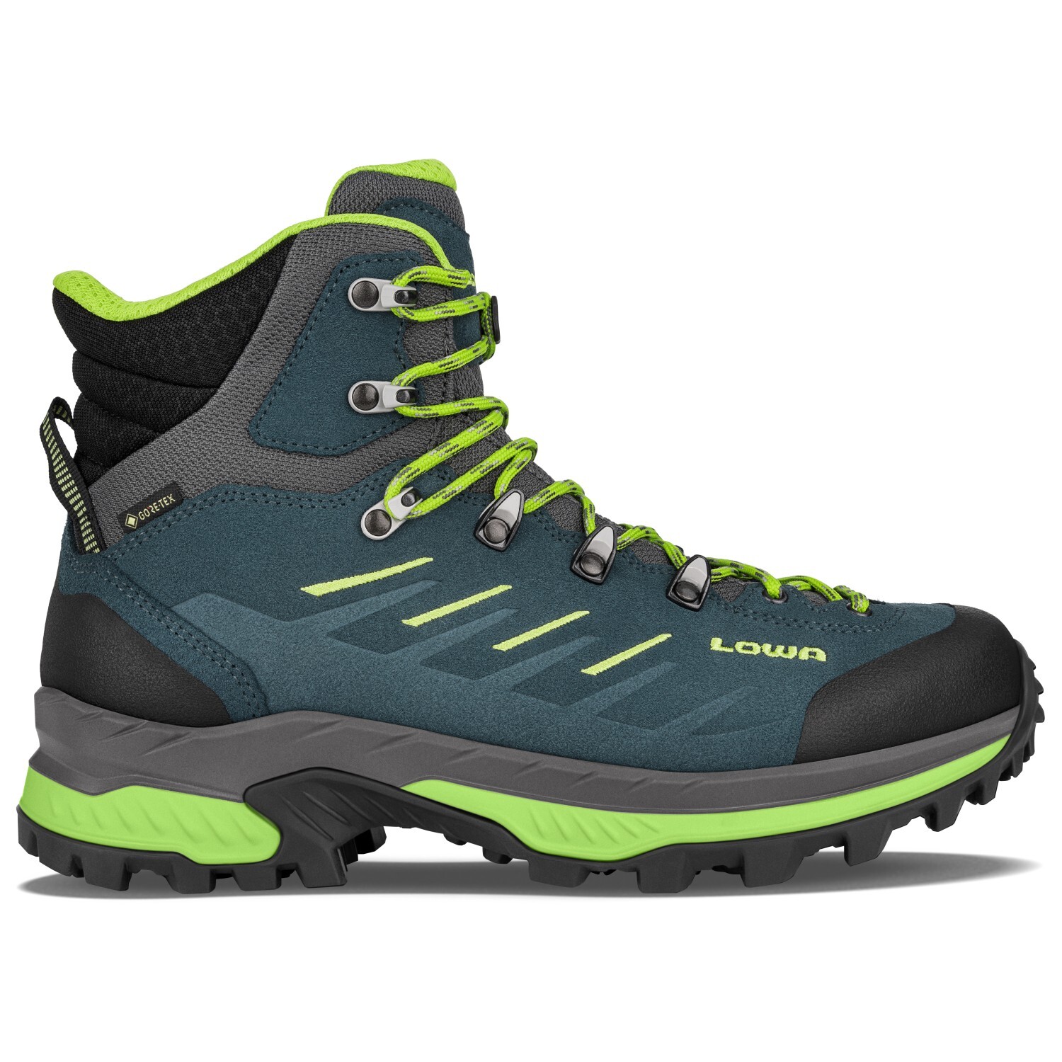 

Ботинки для прогулки Lowa Randir GTX Mid, цвет Blue/Lemon