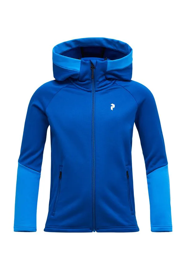 Куртка-Флис rider essentials на молнии с капюшоном Peak Performance, Royalblau