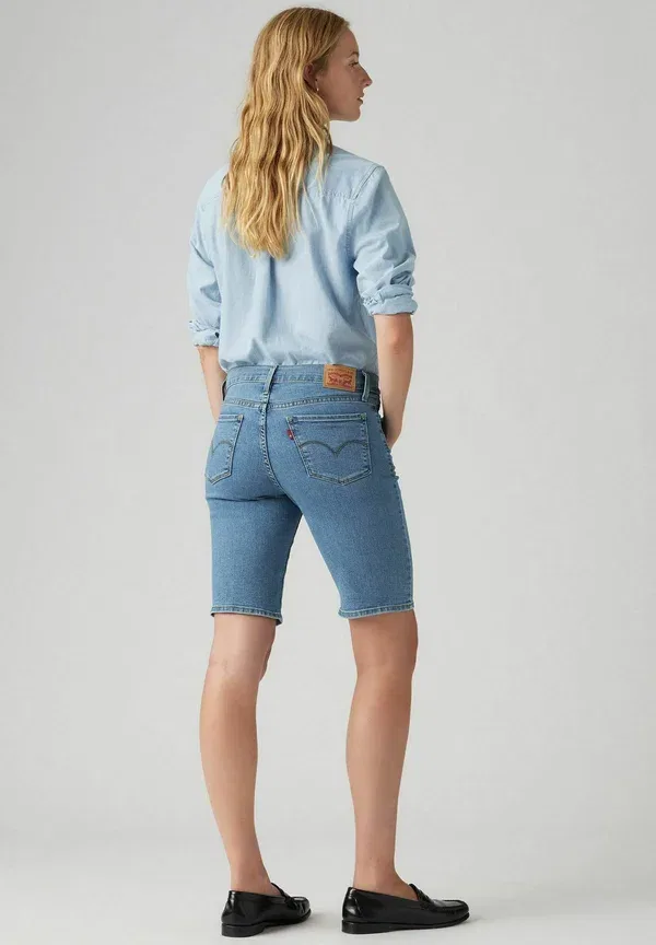 Шорты-бермуды джинсовые Levi'S, Double Duty Short, цвет двойной серый — фото 3