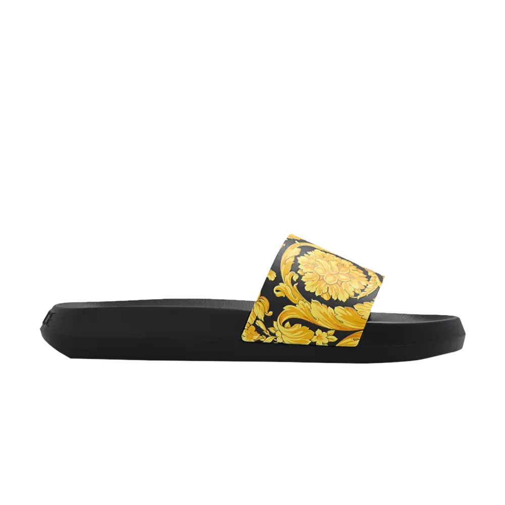 Шлепанцы Versace Slide, черный