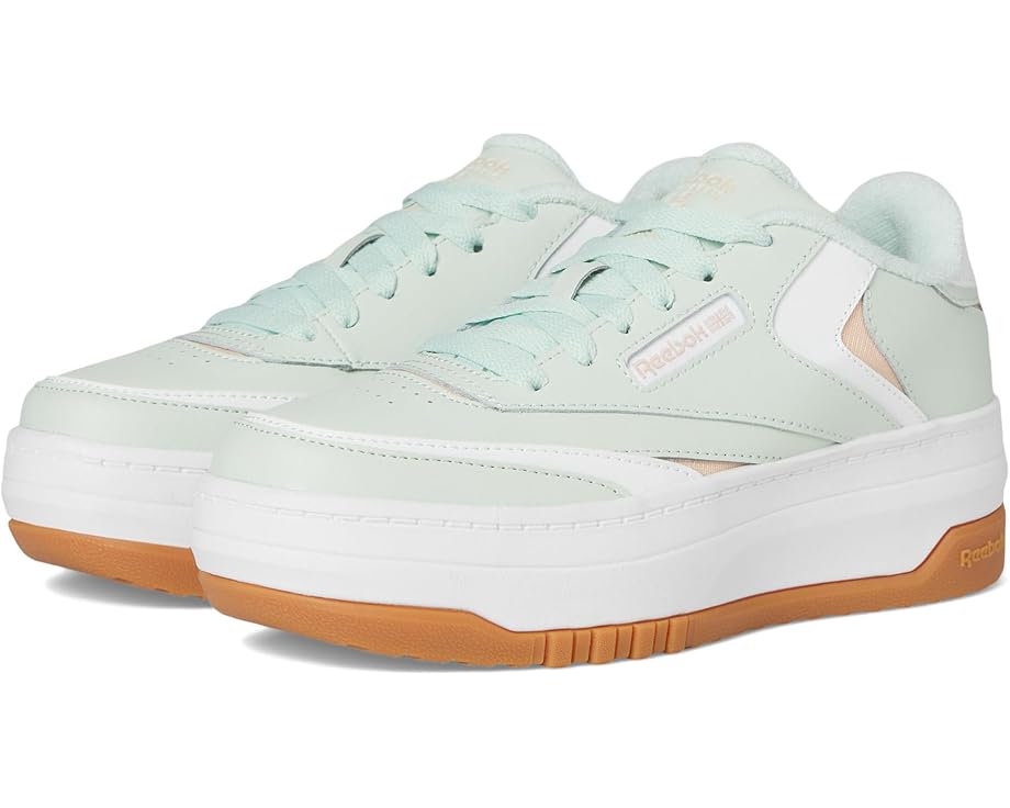 

Кроссовки Reebok Kids Club C Extra, цвет Aqua Dust/Pink Stucco/White