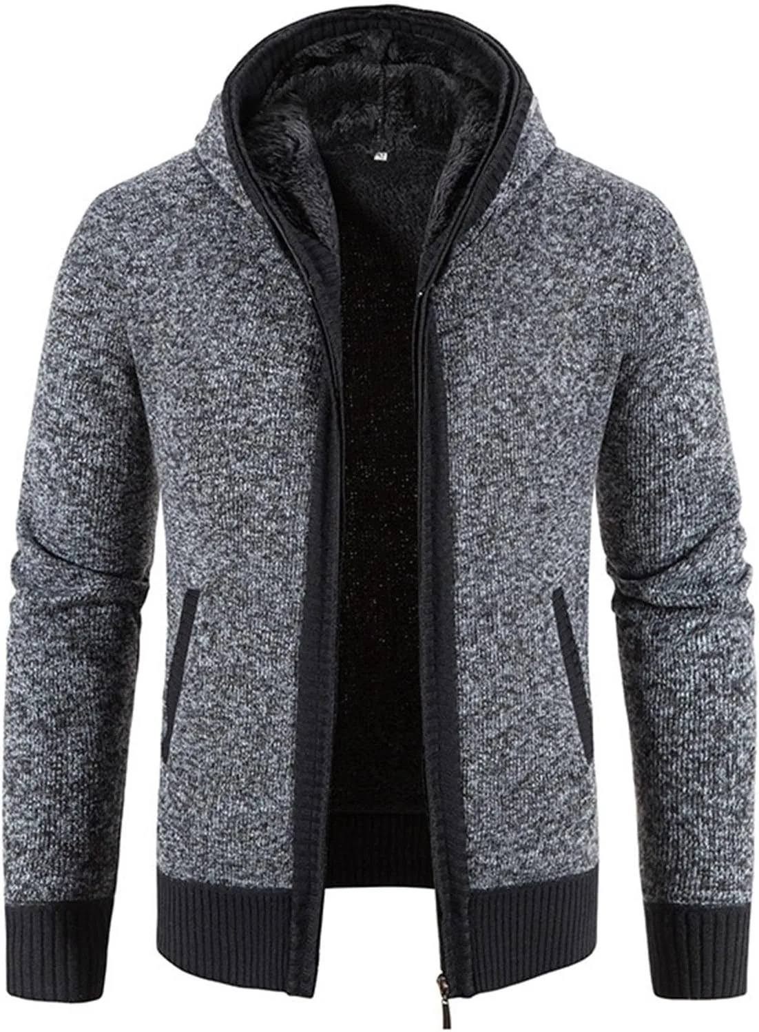 

Куртка RTTUIOP для мужчин, плюс сайз, клетчатая, с капюшоном