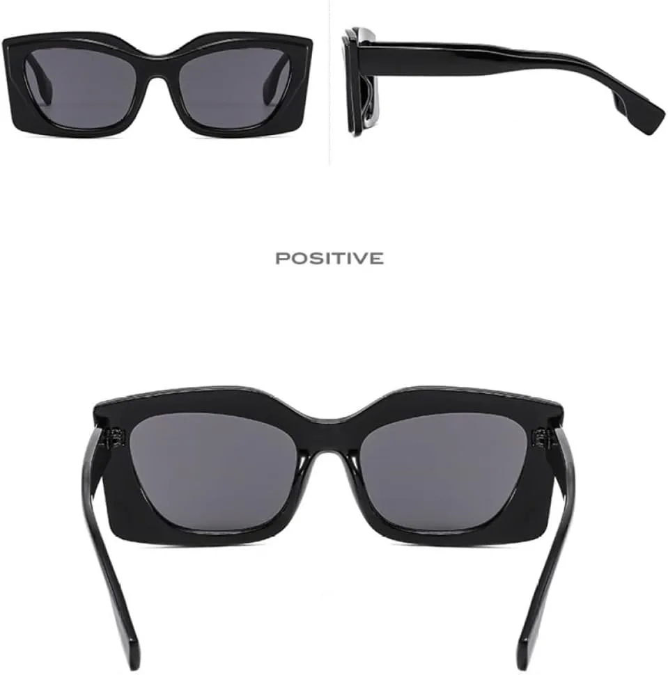 

Солнцезащитные очки в прозрачной оправе «кошачий глаз» с прозрачными линзами, женские, с защитой от УФ-излучения UV400, мужские и женские, класса люкс TYUVIVO, C3