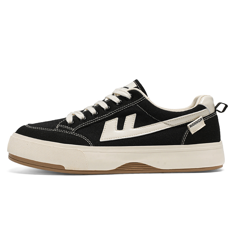 

Нескользящие износостойкие низкие мужские кроссовки WARRIOR, Black/Beige