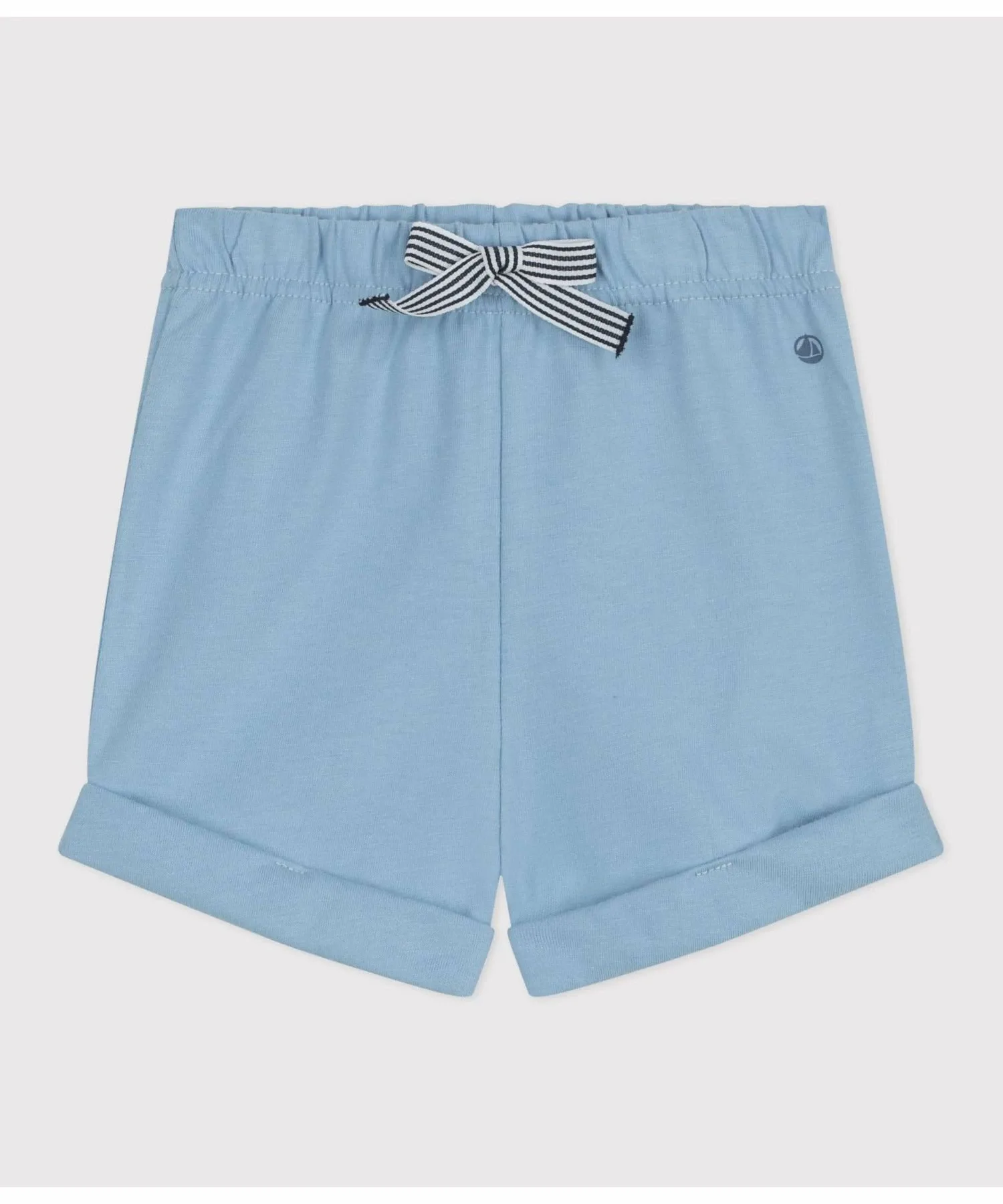 Хлопковые шорты PETIT BATEAU, Light blue