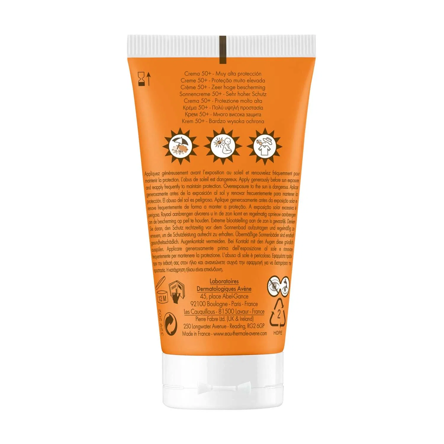 Солнцезащитный крем SPF 50 от Avène Avene — фото 2