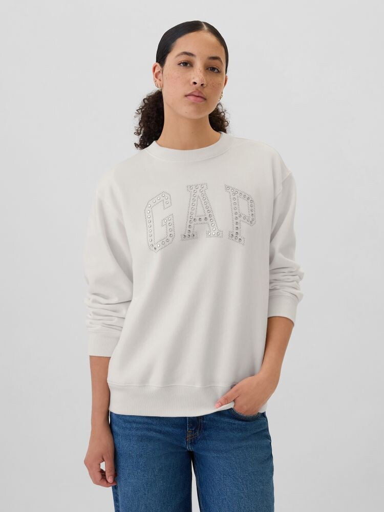 

Толстовка из флиса оверсайз Gap, бежевый
